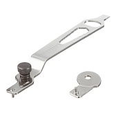 Ключ для УШМ Практика (777-017) 15-52 мм регулируемый 4 в 1 Ключ для УШМ Практика (777-017) 15-52 мм регулируемый 4 в 1