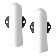 Угол наружный Деконика 100 мм белый Г-профиль (2 шт.)