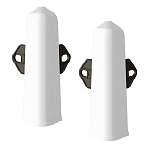 Угол наружный Деконика 100 мм белый Г-профиль (2 шт.)