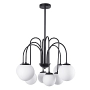 Люстра подвесная Arte Lamp Mebsuta E14 320 Вт 15 кв.м (A1675LM-8BK)