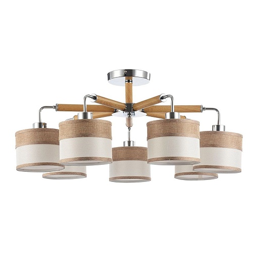 Люстра подвесная Freya Helen E27 280 Вт 19 кв.м (FR5329-PL-07-CH)