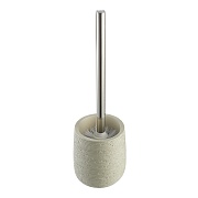Ершик для унитаза Fora Bricks напольный полирезин/металл бежевый (FOR-BRK025BE/5393)