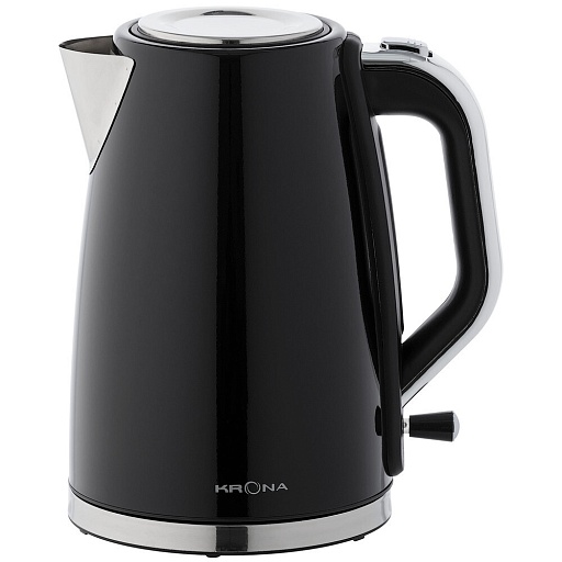 Электрический чайник Krona Stahl Black 1,7 л черный Электрический чайник Krona Stahl Black 1,7 л черный