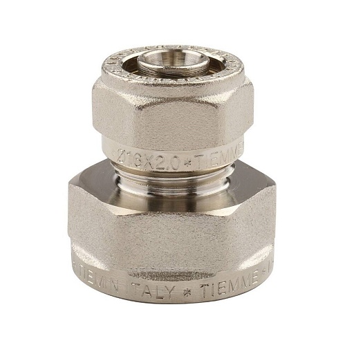 Соединитель прямой Tiemme 26 обж(ц) х 1 ВР(г) (1600029)