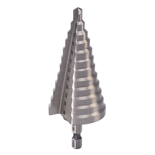 Сверло по металлу ступенчатое спиральное Rage by Vira 6-38 мм (554003) Сверло по металлу ступенчатое спиральное Rage by Vira 6-38 мм (554003)