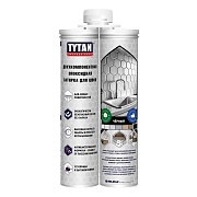 Затирка эпоксидная для швов Tytan Professional двухкомпонентная черная 400 мл