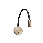 Бра Arte Lamp Asta светодиодное 5 Вт 220 В черное 3000К IP20 (A5879AP-1SG)