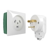 Комплект для подключения электроплит Werkel встраиваемый белый с вилкой (a053500) Комплект для подключения электроплит Werkel встраиваемый белый с вилкой (a053500)