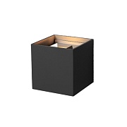 Светильник светодиодный садово-парковый накладной Elektrostandard 1548 Techno Winner черный 100 мм 3000К 6 Вт IP54 (a038410)