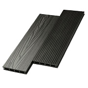 Доска террасная Greenwerk 21х135х3000 мм ДПК графит (2 шт.)