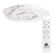 Светильник светодиодный Arte Lamp Multi-piuma 2700-6500К 160 Вт 25 кв.м прозрачный IP20 (A1398PL-1CL)