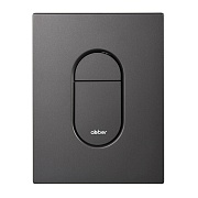 Клавиша смыва для инсталляций Abber пневматическая никель (AC0124NG)