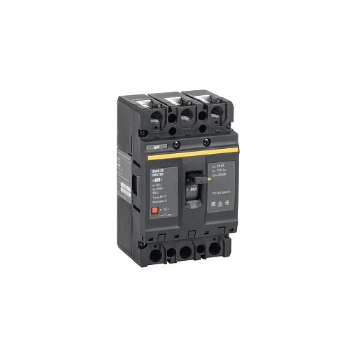 Автоматический выключатель в литом корпусе IEK Master ВА88-32 3P 63А 25 кА 400 В (SVA10-3-0063-02) Автоматический выключатель в литом корпусе IEK Master ВА88-32 3P 63А 25 кА 400 В (SVA10-3-0063-02)