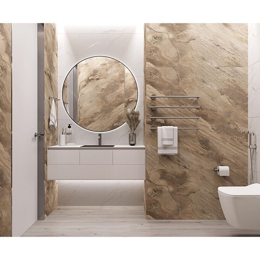 Керамогранит Laparet Миранда Браун коричневый 600х600х8 мм (4 шт.=1,44 кв.м)