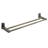 Полотенцедержатель WasserKraft Exter K-5200 635 мм двойной на шуруп металл светлая бронза (K-5240)