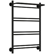 Полотенцесушитель водяной Сунержа ВСП-51П 800х500 мм лесенка с полкой черный