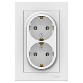 Розетка Systeme Electric AtlasDesign встраиваемая лотос (ATN001324)