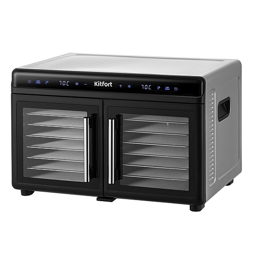Сушилка для овощей и фруктов Kitfort КТ-4962 серебро