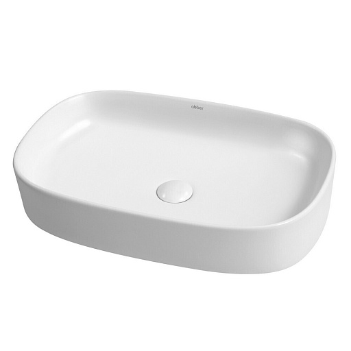 Раковина Abber Rechteck 61 см накладная белая (AC2209) Раковина Abber Rechteck 61 см накладная белая (AC2209)