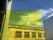 Профилированный поликарбонат SUNNEX МП-20 0,8 мм жёлтый