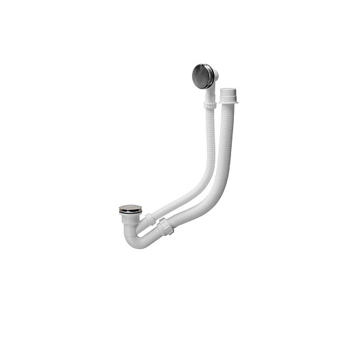 Сифон для ванны McAlpine 1 1/2х50 мм регулируемый полуавтомат с выпуском d70 мм клик-клак с переливом с соединением 50 мм (MRB4CB) Сифон для ванны McAlpine 1 1/2х50 мм регулируемый полуавтомат с выпуском d70 мм клик-клак с переливом с соединением 50 мм (MRB4CB)