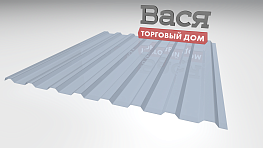 Профилированный поликарбонат МП-20 SUNNEX 0,8 мм графитовый-серый Профилированный поликарбонат МП-20 SUNNEX 0,8 мм графитовый-серый