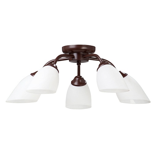 Люстра потолочная Vitaluce V3252 E14 200 Вт 10 кв.м (V3252/5PL)