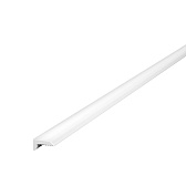 Плинтус экополимер Cosca 10х21х2000 мм белый (PL015)