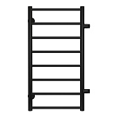 Полотенцесушитель водяной Terminus Аврора П8 800х400 мм лесенка с боковым подключением 500 мм черный муар Полотенцесушитель водяной Terminus Аврора П8 800х400 мм лесенка с боковым подключением 500 мм черный муар