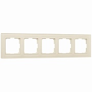 Рамка Werkel Favorit пятиместная молочная (a058817) Рамка Werkel Favorit пятиместная молочная (a058817)