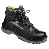 Ботинки рабочие кожаные с защитным композитным носком размер 41 черные Техноавиа Неогард Лайт (5147_41)