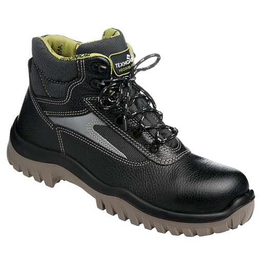 Ботинки рабочие кожаные с защитным композитным носком размер 42 черные Техноавиа Неогард Лайт (5147_42)