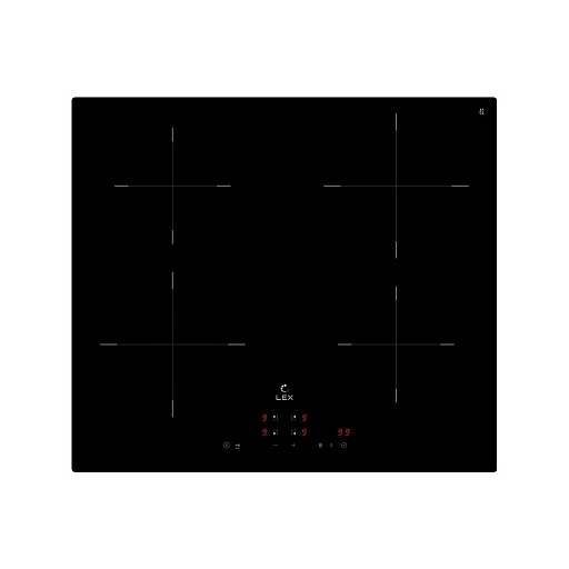 Варочная панель индукционная Lex EVI 640A BL 4 конфорки черная