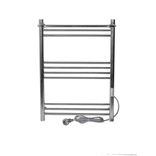 Полотенцесушитель электрический Тера Богема с полкой 800х532 мм 105 Вт с терморегулятором правый хром