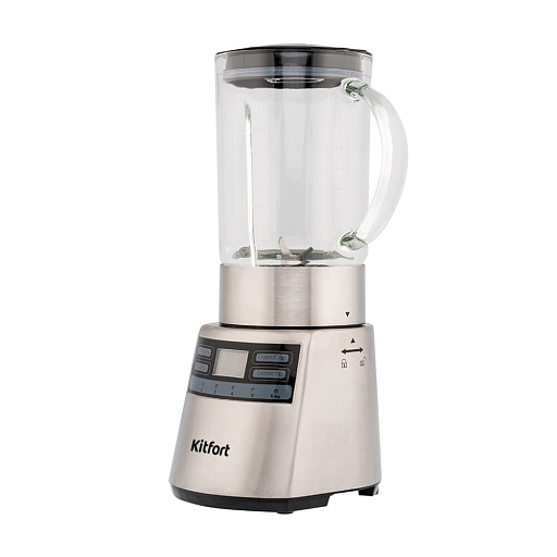 Блендер стационарный Kitfort КТ-1301 1000 Вт 1,8 л серебристый/черный