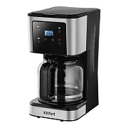 Кофеварка капельная Kitfort КТ-7628 черная Кофеварка капельная Kitfort КТ-7628 черная