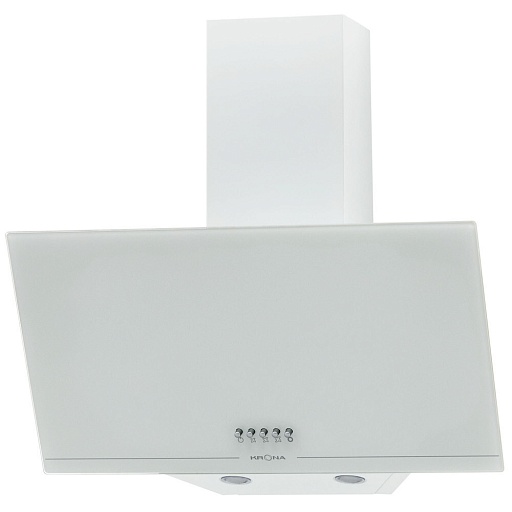 Кухонная вытяжка наклонная Krona Jina 600 White PB V2 59,5 см белая