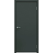 Дверь межкомнатная AquaDoor 900х2000 мм влагостойкая ПВХ графит глухая