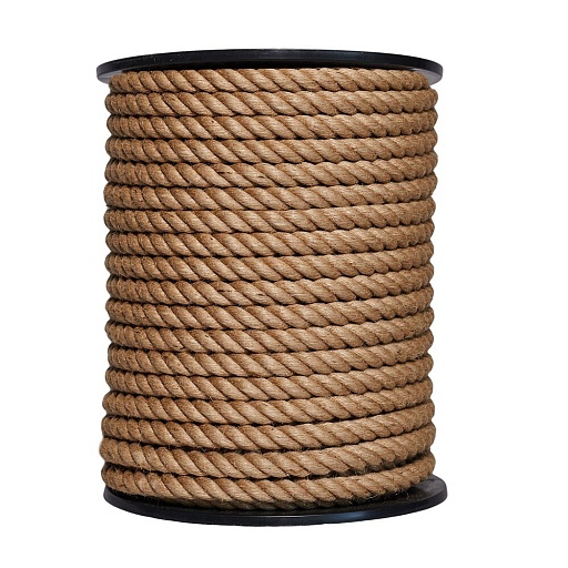 Канат крученый джутовый 3 пряди d18 мм 70 м МДС