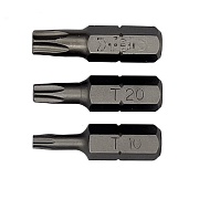 Набор бит Felo Industrial (02693316) TX15/TX20/TX25 25 мм (3 шт.) Набор бит Felo Industrial (02693316) TX15/TX20/TX25 25 мм (3 шт.)