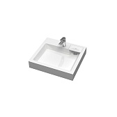 Раковина на стиральную машину MARRBAXX Энигма V62 60х55 см белая (V062D001) Раковина на стиральную машину MARRBAXX Энигма V62 60х55 см белая (V062D001)