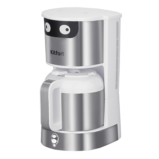 Кофеварка капельная Kitfort КТ-7326 белая