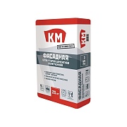 Штукатурка цементная КМ Фасадная облегченная 25 кг
