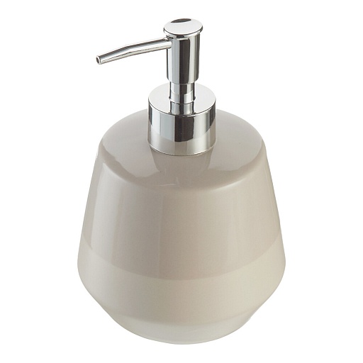 Дозатор для мыла Fora Bounty настольный керамика бежевый (For-BOU021)