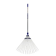 Грабли веерные Инструм-Агро (012509) стальные для уборки листьев и травы 15 зубьев 660 мм раздвижные Грабли веерные Инструм-Агро (012509) стальные для уборки листьев и травы 15 зубьев 660 мм раздвижные