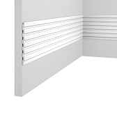 Панель декоративная из экополимера 100х2800х6 мм Artiva RT023 белая 0,28 кв.м Панель декоративная из экополимера 100х2800х6 мм Artiva RT023 белая 0,28 кв.м