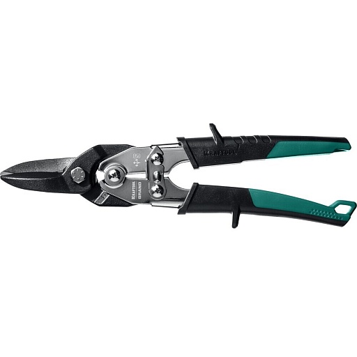 Ножницы по металлу Kraftool Grand 270 мм прямые с двухкомпонентными рукоятками (2324-S_z02) Ножницы по металлу Kraftool Grand 270 мм прямые с двухкомпонентными рукоятками (2324-S_z02)