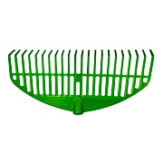 Грабли веерные Инструм-Агро Гардения (010819) полипропиленовые для уборки листьев и травы 22 зуба