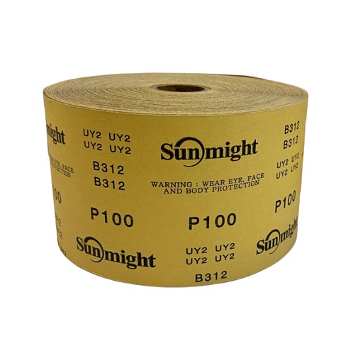 Наждачная бумага Sunmight Gold B312T 115 мм 50 м Р100 Наждачная бумага Sunmight Gold B312T 115 мм 50 м Р100