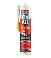 Клей-герметик гибридный Soudal Fix All High Tack белый 290 мл Клей-герметик гибридный Soudal Fix All High Tack белый 290 мл